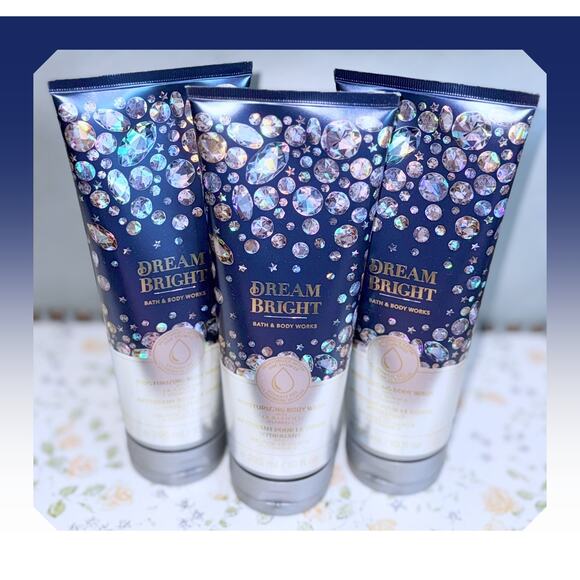 Bath & Body Works 10 fl oz Dream Bright Moisturizing Body Wash Creamy Lather x3 - Picture 1 of 5